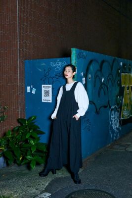 enfold WIDE FLARE DRESS ネイビー 38 enfold WIDE FLARE DRESS ネイビー 38
