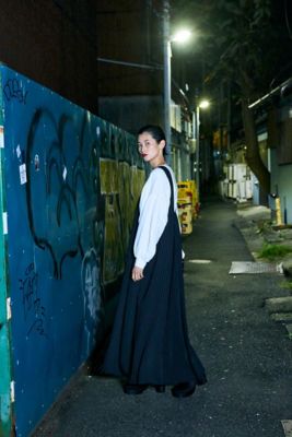 ENFOLD◉ WIDE FLARE DRESS