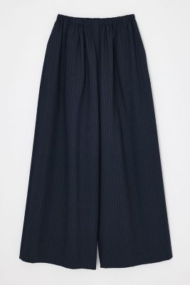 Nala 伊勢丹限定ネイビー RELAX WIDE TROUSERS（300JA131－1251