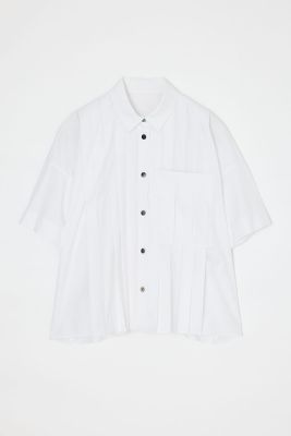 PLEATS WIDE BOX SHIRT（300JA230