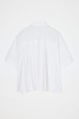 PLEATS WIDE BOX SHIRT（300JA230