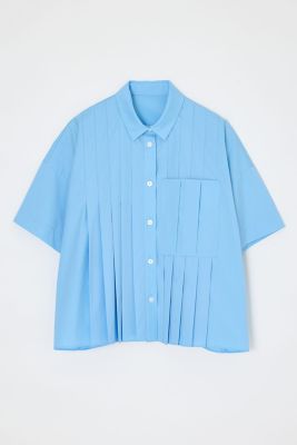 PLEATS WIDE BOX SHIRT（300JA230