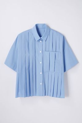 PLEATS WIDE BOX SHIRT（300JA230