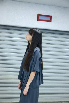 PLEATS WIDE BOX SHIRT（300JA230