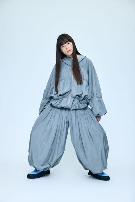 B-001 ENFOLD エンフォルド Aラインシルエットプルオーバー RAIN－CLOUD BLOUSON（300JA230－0961