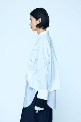TUCK WIDE SHIRT（300JA230－2361