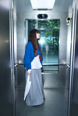 UMBRELLA CARDIGAN（300JA270－0111