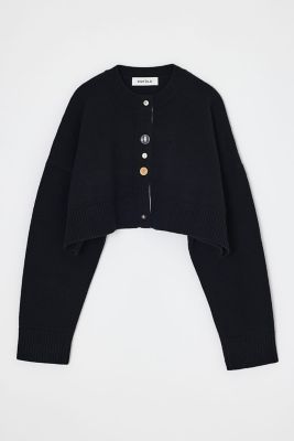 LAYERED－LIKE－HEM CARDIGAN