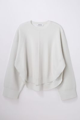 LAYERED PLEATS PULLOVER（300JS230