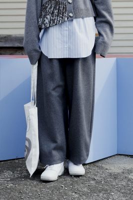 BOX PLEATS WIDE－PANTS（300JA431