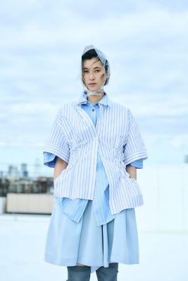 ENFOLD Washedタイプライター シルエット SH/シャツ SOLID SHIRT（300JA430－0521） | ENFOLD