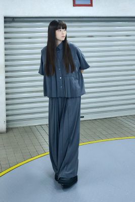 BOX PLEATS WIDE－PANTS（300JA431