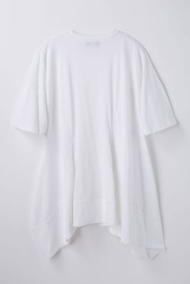 ASYMMETRY SOLID T－SHIRT（300JA480
