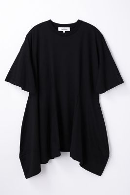 ASYMMETRY SOLID T－SHIRT（300JA480