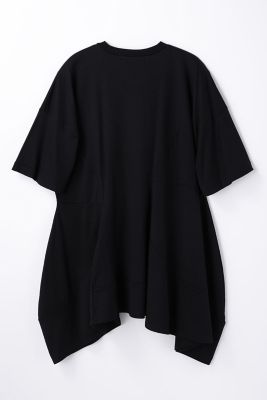 ASYMMETRY SOLID T－SHIRT（300JA480