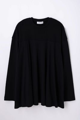 MIX－FABRIC LONG－SLEEVES T－SHIRT