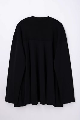 MIX－FABRIC LONG－SLEEVES T－SHIRT