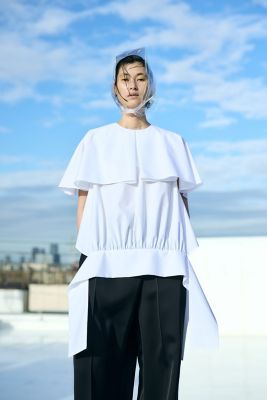 TWO－WAY RIBBON SHIRT（300JS230－3711