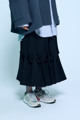DRAPE－HEM SKIRT（300JA531－1651