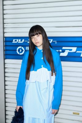 TACK DOCKING－HEM CARDIGAN（300JA570