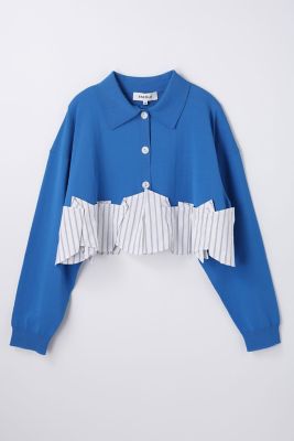 ち*ん様 G422☆トレフル/ガードル☆サイズ70 ハイウエスト Trèfle TACK DOCKING－HEM CARDIGAN（300JA570