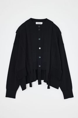 タグ付未使用✨ ENFOLD WAVE DRAPE CARDIGAN 38 TAPE DRAPE CARDIGAN（300JA570－1271