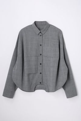 SYMMETRY CROPPED SHIRT（300JA730