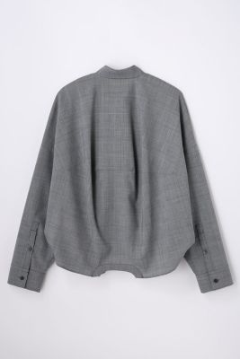SYMMETRY CROPPED SHIRT（300JA730