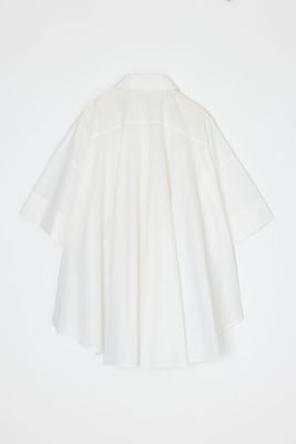 CIRCLE DRAPE SHIRT（300JA730－2931