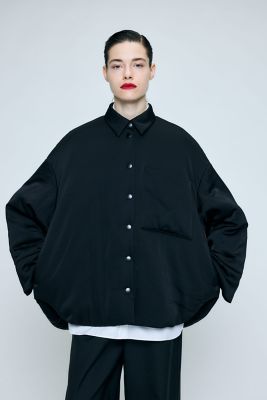 PADDING BIG SHIRT JACKET（300JS130