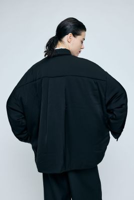 PADDING BIG SHIRT JACKET（300JS130