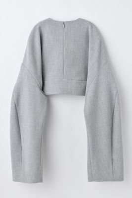 CROPPED PULLOVER（300JS130－0581