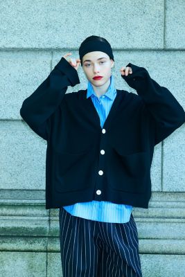 BOX WIDE－CARDIGAN（300JS170－0951