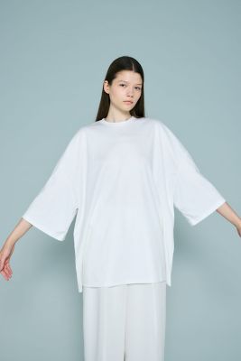 ＜ENFOLD (Women)＞ＢＩＧ　ＳＩＬＨＯＵＥＴＴＥ　Ｔ－ＳＨＩＲＴ（３００ＪＳ１８０－２２９１）