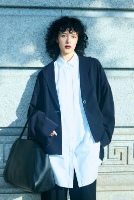 WIDE BOX TAILORED－JACKET（300JS230