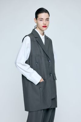 ＜ENFOLD (Women)＞ＤＯＵＢＬＥ　ＳＵＩＴ　ＶＥＳＴ（３００ＪＳ２３０－０３４１）