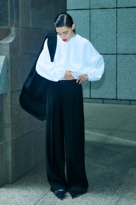 STAND DRAPE PULLOVER（300JS230－0401