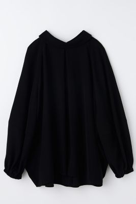 ⭐︎美品エンフォルド⭐︎完売今季DRAPEプルオーバー黒 STAND DRAPE PULLOVER（300JS230－0401