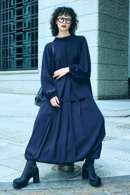 STAND DRAPE PULLOVER（300JS230－0401