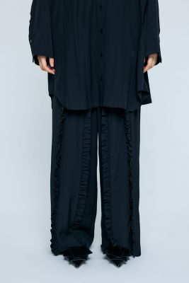 ＜ENFOLD (Women)＞ＦＲＩＬＬ　ＴＲＯＵＳＥＲＳ（３００ＪＳ２３１－０４１１）
