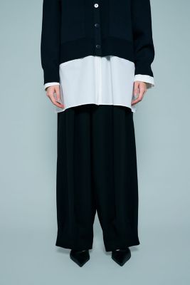 ＜ENFOLD (Women)＞ＴＵＣＫ－ＨＥＭ　ＷＩＤＥ－ＣＯＣＯＯＮ　ＰＡＮＴＳ（３００ＪＳ２３１－１３８１）