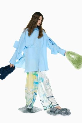 DRAWSTRING WIDE－PANTS（300JS231