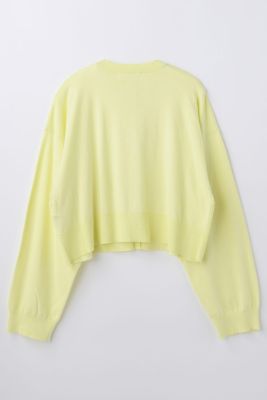 LAYERED－LIKE－HEM CARDIGAN