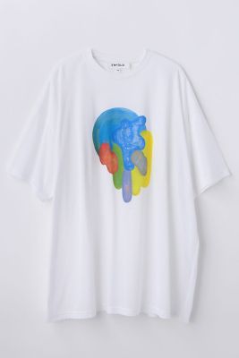 ＜ENFOLD (Women)＞ＳＰＡＣＥ　ＤＩＳＴＯＲＴＩＯＮ　Ｔ－ＳＨＩＲＴ（３００ＪＳ２８０－２２７１）