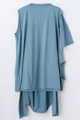 MANY DRAPE T－SHIRT（300JS280－2321