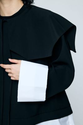 DOUBLE CUFFS BOX PULLOVER（300JS430