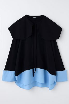 DOUBLE CUFFS BOX PULLOVER（300JS430