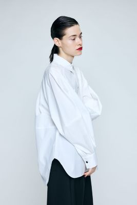 ENFOLD エンフォルド 21SS ストレッチカノコ 立体スリーブポロシャツ 300ES380-2220 ホワイト 38 ENFOLD エンフォルド 21SS ストレッチカノコ 立体スリーブポロシャツ