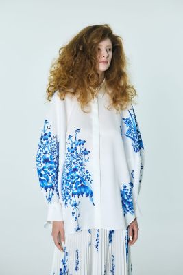 ＜ENFOLD (Women)＞ＣＩＲＣＬＥ　ＤＯＲＡＰＥ　ＳＨＩＲＴ（３００ＪＳ４３０－１０７１）