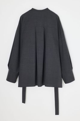 ENFÖLD 【新品】 OVER SHIRTオーバーシャツ 26SS】ENFOLD エンフォルド / MANY-STYLE OVER SHIRT / オーバーシャツ